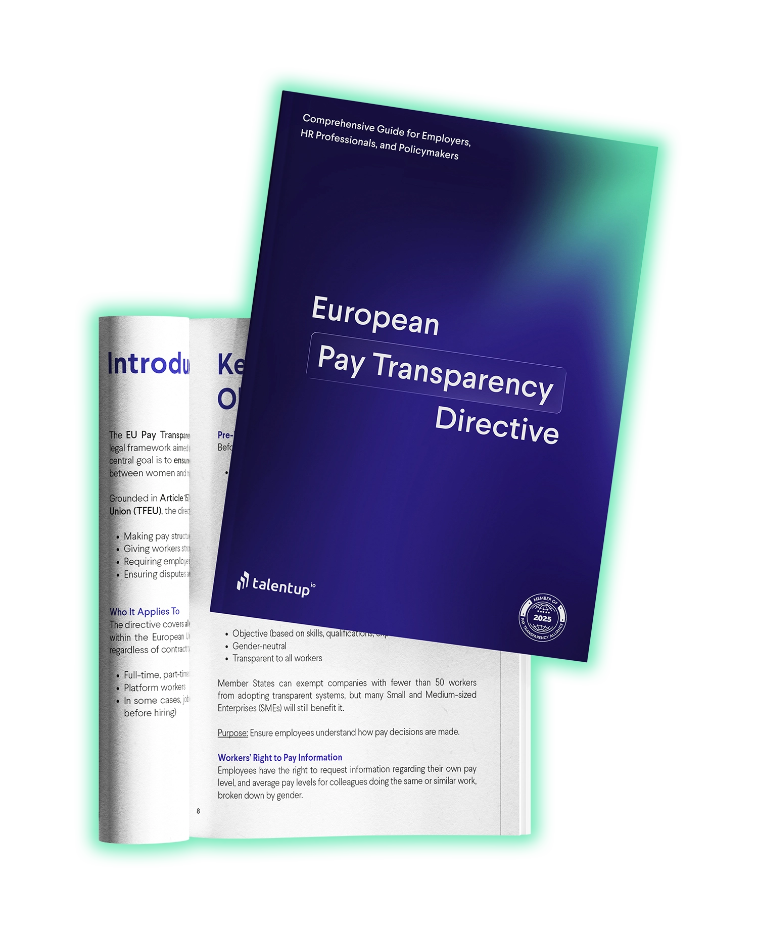 Pay Transparency Report Mockup with download it for free overlay